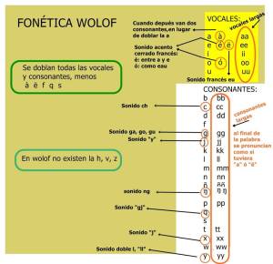 fonetica wolof